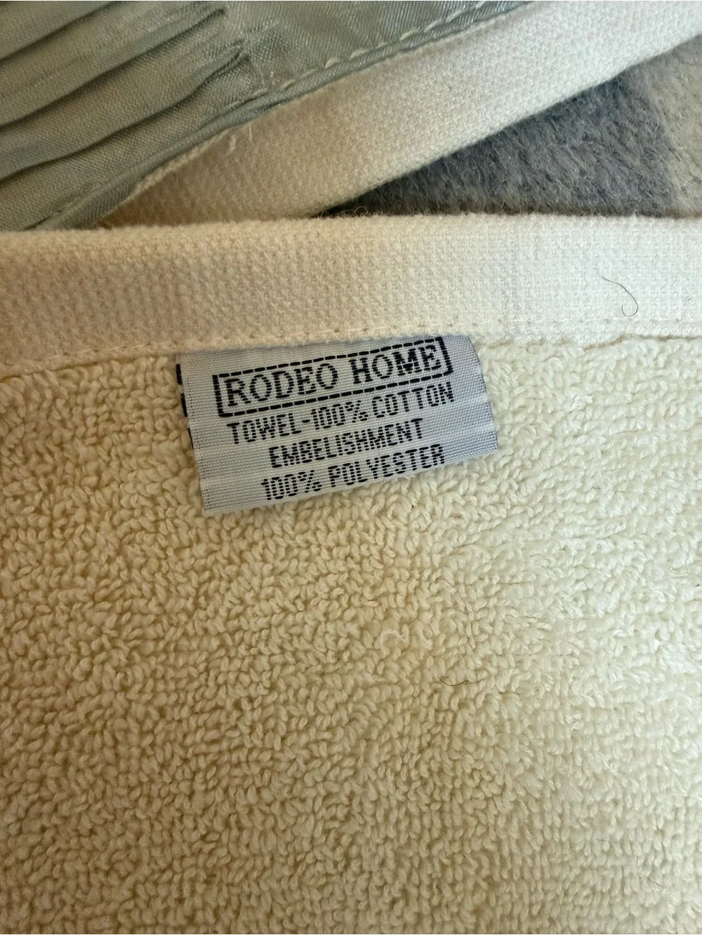 Rodeo Home hand towels-NWT
